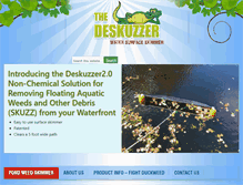 Tablet Screenshot of deskuzzer.com